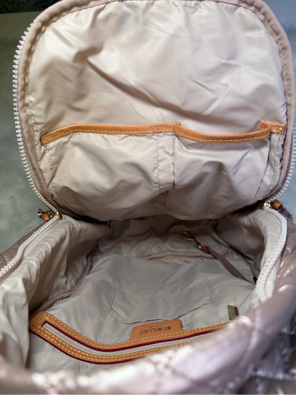MZ Wallace quilted back pack - Picture 4 of 8